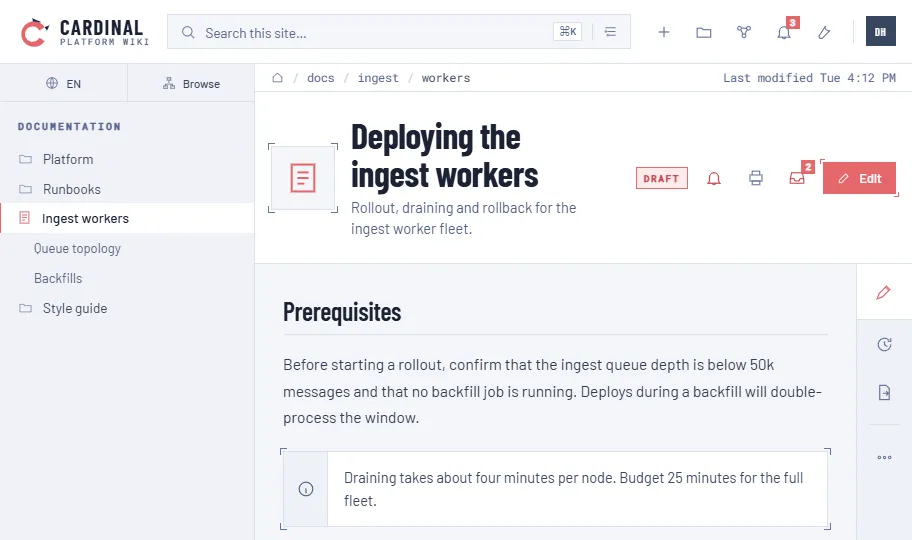 Cardinal.js page view